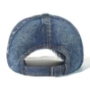 Vintage Washed Cotton Baseball Cap Men Women Denim Dad Hat Adjustable Trucker Style Low Profile