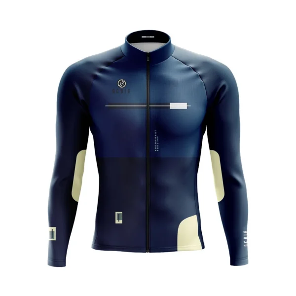 GCBIG Sport Cycling Men's Long Sleeve Thermal Fleece Jackets Chaqueta Ciclismo Hombre Road Bicycle Clothing Mtb Warm Jerseys