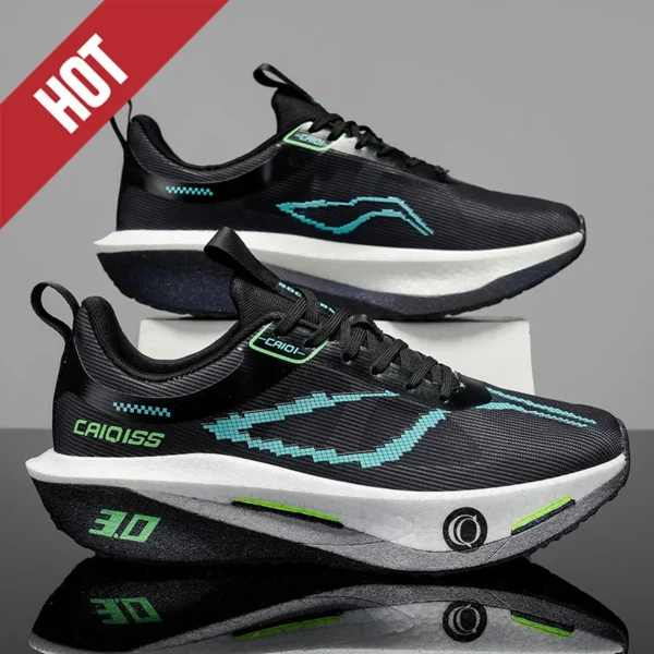 Running Shoes Carbon Board Speciality Marathon Men Sports Breathable Lightweight Women's Comfortable Athletic Nonskid Sneakers