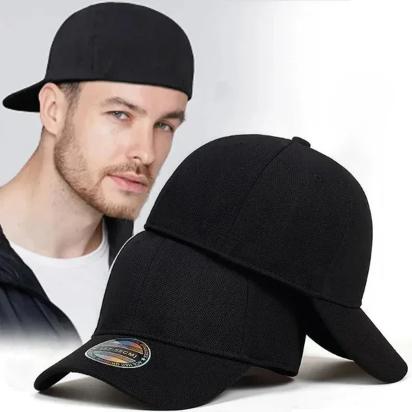 Spring summer High Quality Baseball Cap Man women Fitted Closed Full Cap Outdoor Breathable Sports Sun Trucker Hat Gorras Hombre