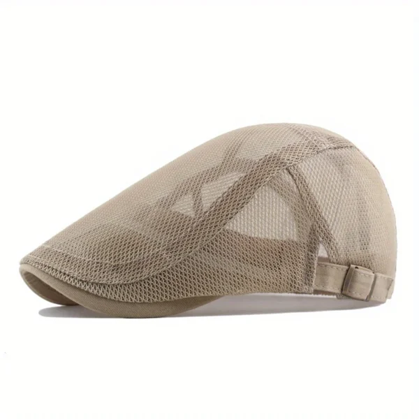 Outdoor Sun Hats Breathable Mesh Newsboy Cap Beret Men's Casual Hat Berets Spring Summer Autumn Flat Gorras