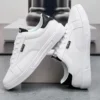 Men Shoes Comfortable Casual For Women White Leather Sneakers Lightweight Walking Flat Outdoor Sport Running Tennis zapatillas