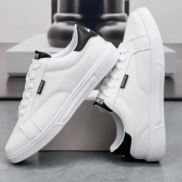 Men Shoes Comfortable Casual For Women White Leather Sneakers Lightweight Walking Flat Outdoor Sport Running Tennis zapatillas