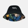 Embroidered printed fisherman hat for men and women, suitable for outdoor leisure activities, sun protection hat for all seasons