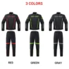 Waterproof Motorcycle Jacket Motorcross Jacket Pants Moto Jacket Windproof Riding Racing Motorbike Clothes With Protective Gear
