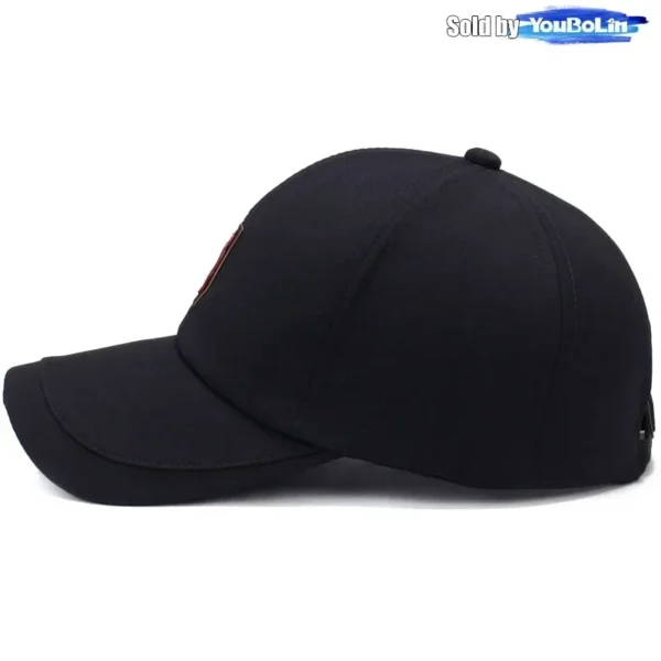 Spring and summer new clothing cloth baseball cap leisure middle-aged sun hat splicing brim old man hat