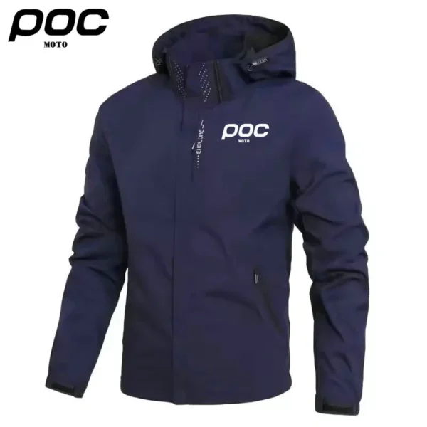 MOTO POC Hiking Jacket Waterproof Road Mountain Bike Windbreaker Motorcycles Jackets MTB Bicycle Clothing Cortavientos Ciclismo