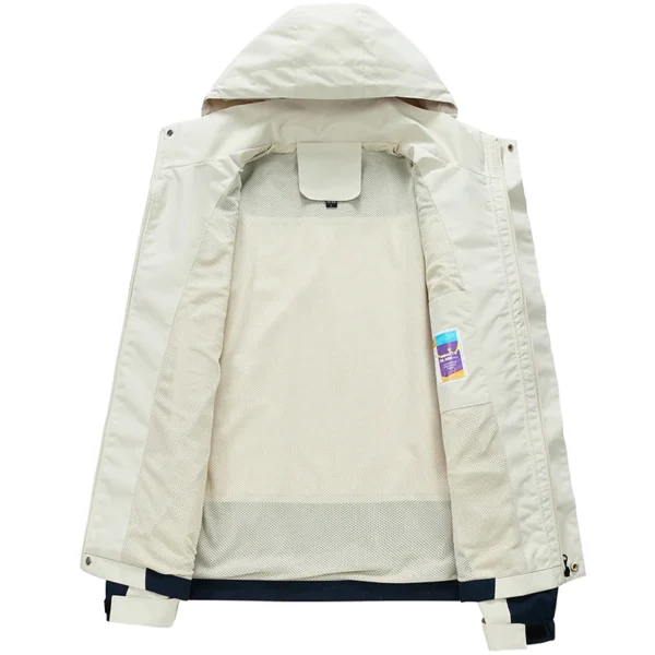 CHRLCK Unisex Waterproof Running Jackets Windproof Windbreakers Spring Autumn Women Hiking Camping Fishing Trekking Coats