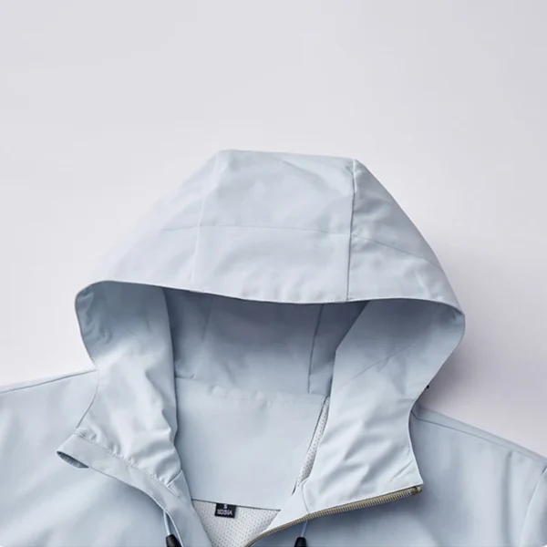 JNLN Unisex Rain Coat Hiking Camping Trekking Mountaineering Waterproof Jackets Men Women Outdoor Sporty Windproof Windbreaker