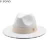 New Fedora Hat For Women Winter Elegant Fashion Formal Wedding Decorate Church Cap Panama Party Jazz Hat chapeau femme