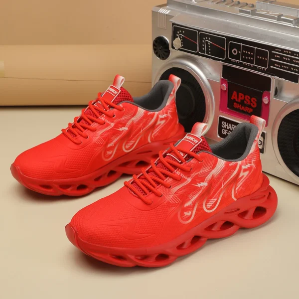 2025 Unisex Running Shoes Men Women Lightweight Mesh Breathable Comfortable Flat Soft Tennis Shoes Summer Lace-up Sneakers Man