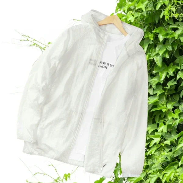 2025 Summer Men New Quick Dry Breathable Sunscreen Coat Men Women Coats for Running Hiking Traveling UV Protection Thin Jackets