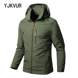 YJKVUR Autumn Winter New Men Sports Windproof Jacket Climbing Suit Cycling Jacket Outdoor Gear for Hiking And Mountain Climbing