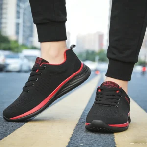New Spring Flying Woven Shoes Shoes Korean Casual Sneakers Light Running Shoes Fashionable Men's And Women's Single Shoes Trendy