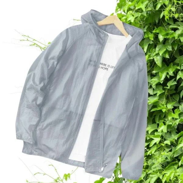 2025 Summer Men New Quick Dry Breathable Sunscreen Coat Men Women Coats for Running Hiking Traveling UV Protection Thin Jackets
