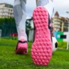 Fashion Pink Soccer Boots Men Professional Lightweight Sock Men's Football Shoe Outdoor Non-slip Original Football Boot Sneakers