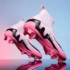 Fashion Pink Soccer Boots Men Professional Lightweight Sock Men's Football Shoe Outdoor Non-slip Original Football Boot Sneakers