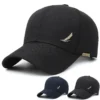 Men's breathable baseball cap, spring and summer fashionable baseball cap, wheat ear copper label outdoor casual baseball cap