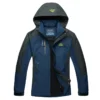 Men Autumn Jacket Camping Hiking Trekking Windbreaker Waterproof With Hood Spring Outdoor Sports Travel Climbing Coats