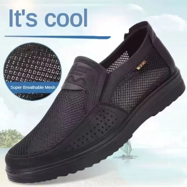 ​Men's Shoes 2025 Summer Casual Sneakers Breathable Mesh Chunky Sole Affordable Free Shipping​