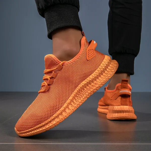 New Summer Casual Original Men's Sneakers Soft Sole Mesh Jogging Lightweight Men's Breathable Vulcanized Shoes Tenis Masculino