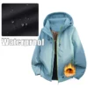 Winter Jacket Thicker Warm Waterproof Windproof Warm Casual Sports Jacket Men Women Sport Hiking Running Hooded Casual Warm Coat