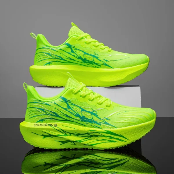 Marathon Running Shoes Men Carbon Board Speciality Sports Breathable Lightweight Women's Comfortable Athletic Nonskid Sneakers