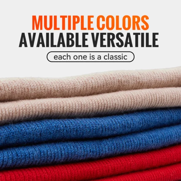 WRELS Unisex 100% Merino Wool Beanie Winter Warm Thermal Lightweight Breathable For Outdoor Daily Wear Soft Sports Fleece Hat