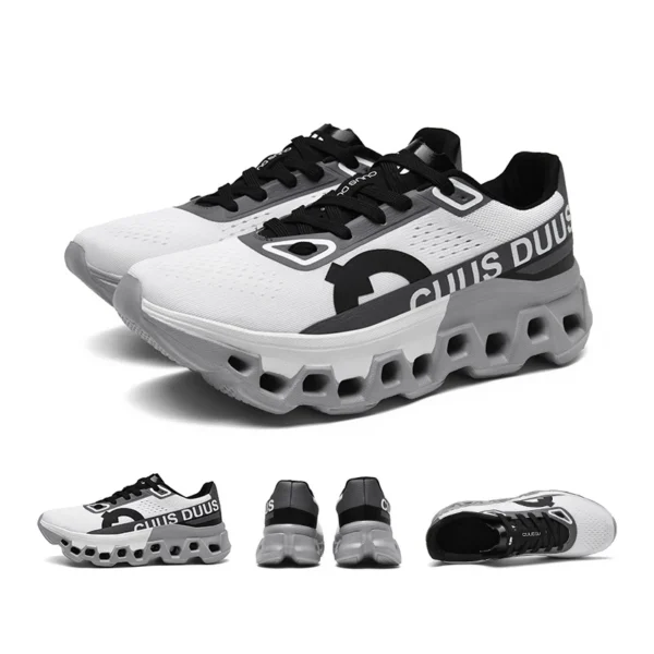 Men's Cushioning Running Shoes Lightweight Athletic Casual Sneakers Male Non-Slip Sports Shoes Outdoor Travel Walking Shoes