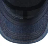 VOBOOM Denim Army Cap Men Washed Cotton Bucket Hat Spring Fall Headpiece Flat Top Adjustable Peaked Visor Hats Trucker Hats