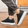New Men's Sneakers Elevator Shoes Heightening Height Increase Insole 6-10CM High Heels Shoes Leather Sport Shoes Men Shoes