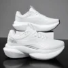 New Running Shoes Carbon Board Marathon Men Sports Breathable Lightweight Women's Comfortable Athletic Nonskid Sneakers Casual