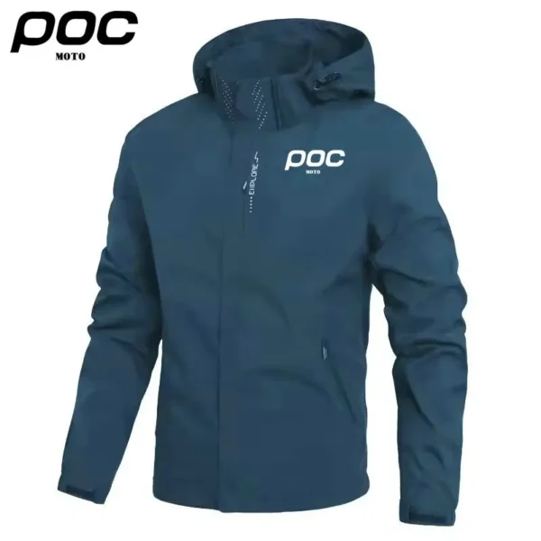MOTO POC Hiking Jacket Waterproof Road Mountain Bike Windbreaker Motorcycles Jackets MTB Bicycle Clothing Cortavientos Ciclismo