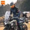 FEHER All Season Motorcycle Rally Suit Man Waterproof Riding Jacket Set 3 Layers Built-in CE Protection for Long-distance Travel