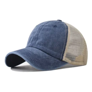 Spring and summer mesh hats for men and women, thin, breathable, sun resistant, sun shading, beach worn baseball caps