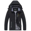 Men's Waterproof Hiking Jacket Large Size Windproof Windbreaker Camping Hunting Running Trekking Fishing Coat Men Outdoor