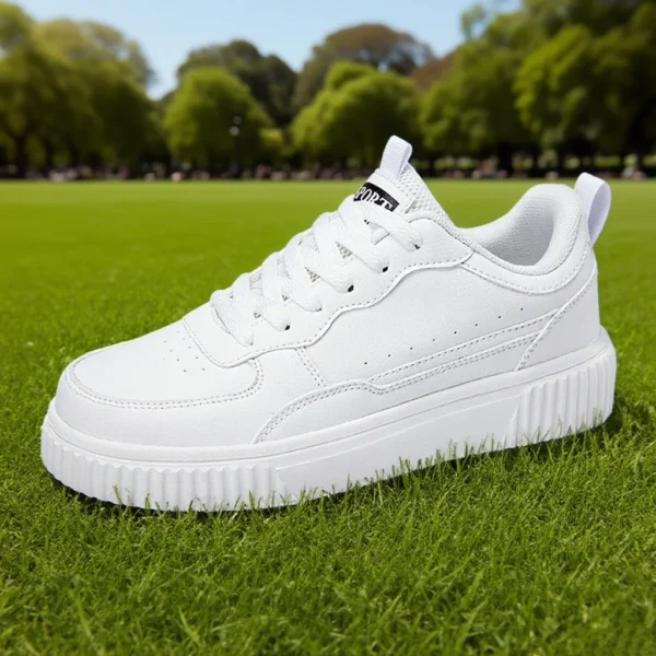 Fashion Women Casual Shoes Breathable Walking Flat Shoes Sneakers White Female Footwear Sports Running Outdoor Walking For Men