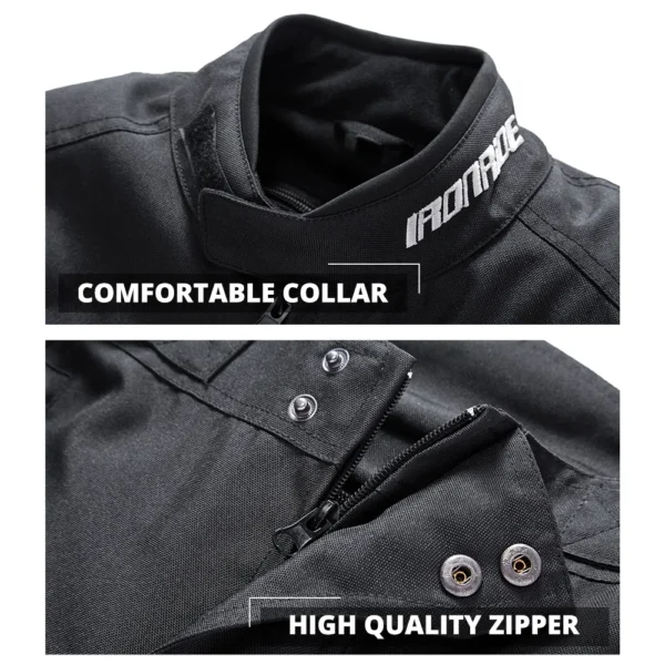 Waterproof Motorcycle Jacket Motorcross Jacket Pants Moto Jacket Windproof Riding Racing Motorbike Clothes With Protective Gear