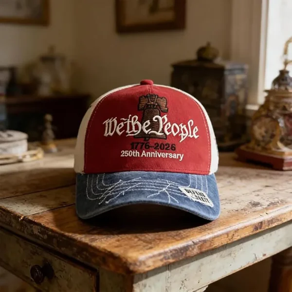 ABLECAP 2026 New Embroidered Baseball Caps For Patriotic USA 250th Anniversary Hat 1776-2026 Male Female Adult New Year Gift