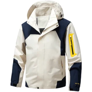 CHRLCK Unisex Waterproof Running Jackets Windproof Windbreakers Spring Autumn Women Hiking Camping Fishing Trekking Coats