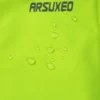 ARSUXEO Men's Winter Cycling Jacket Thermal Fleece Softshell Windbreaker Waterproof Breathable Reflective Bicycle Clothing